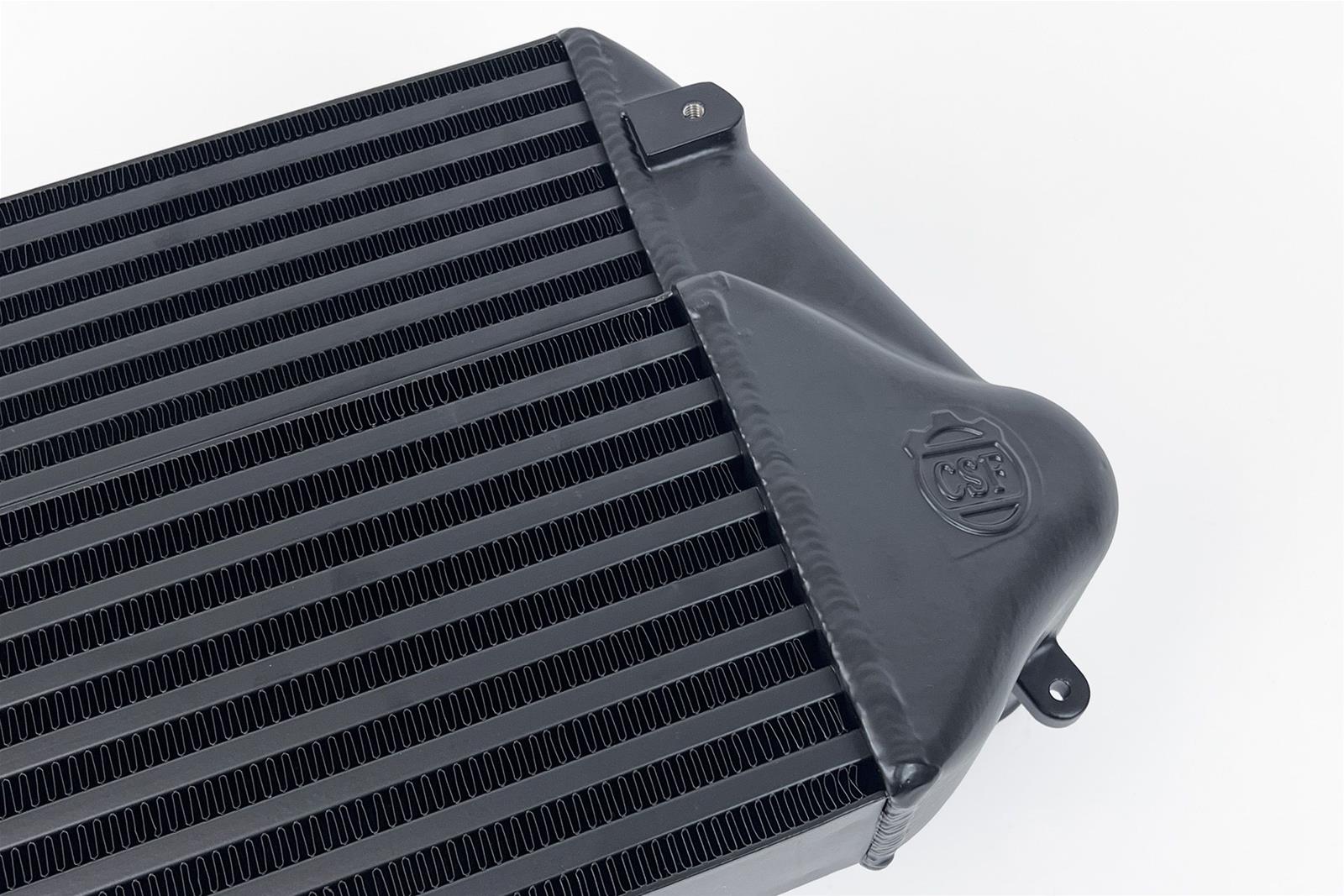 CSF Radiator - Intercoolers for 2023-2024 GR COROLLA 8285B Intercooler, High Performance, Stepped Core, Tube/Fin, Aluminum, Black, Toyota, Each