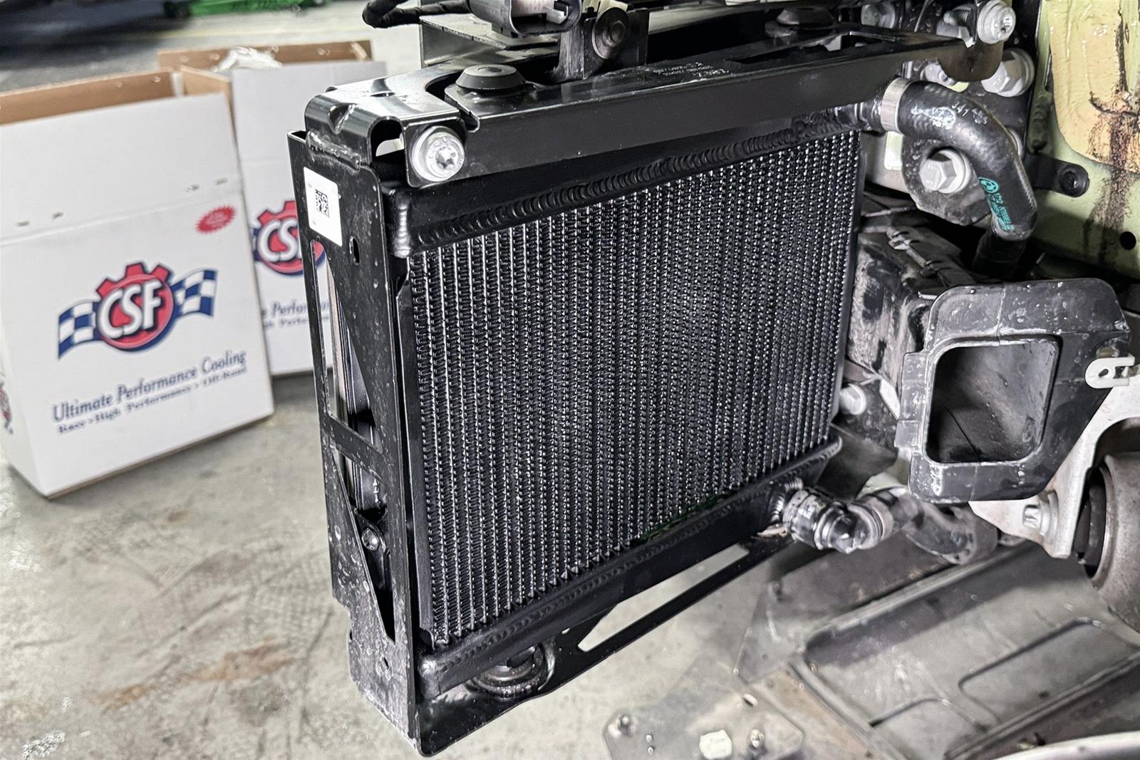 CSF Radiator Radiators 8321 BMW G8X M3/M4/M2 High-Performance Auxiliary thumbnail 5
