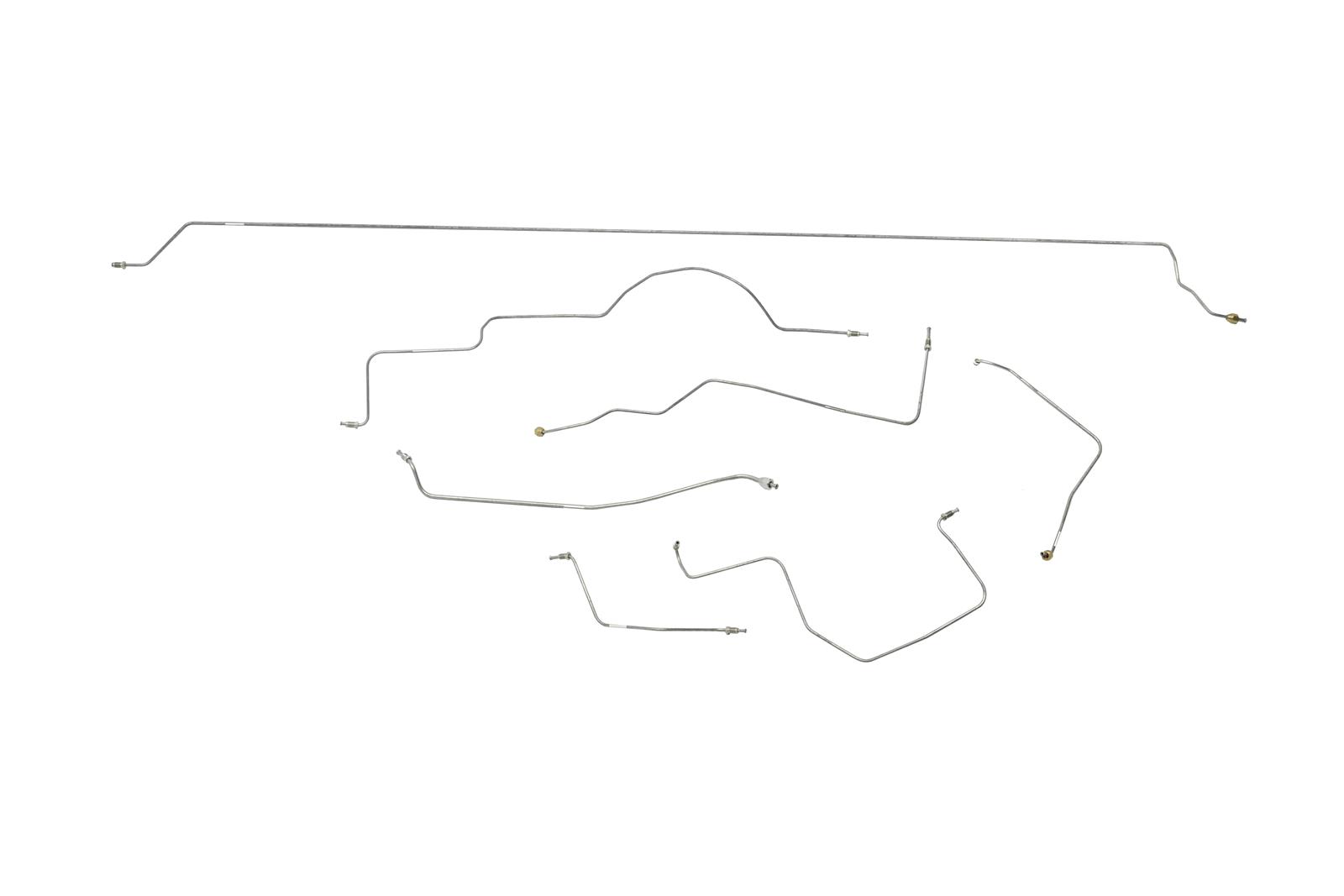 Classic Tube AH1008SS Classic Tube PreBent Brake Line Kits Summit