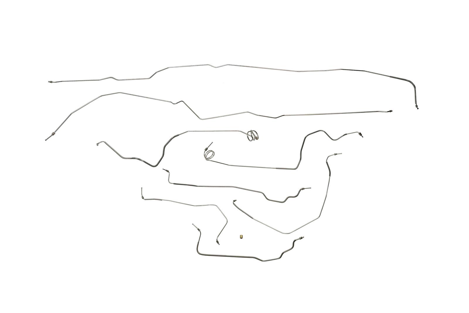 Classic Tube CT1051SS Classic Tube PreBent Brake Line Kits Summit