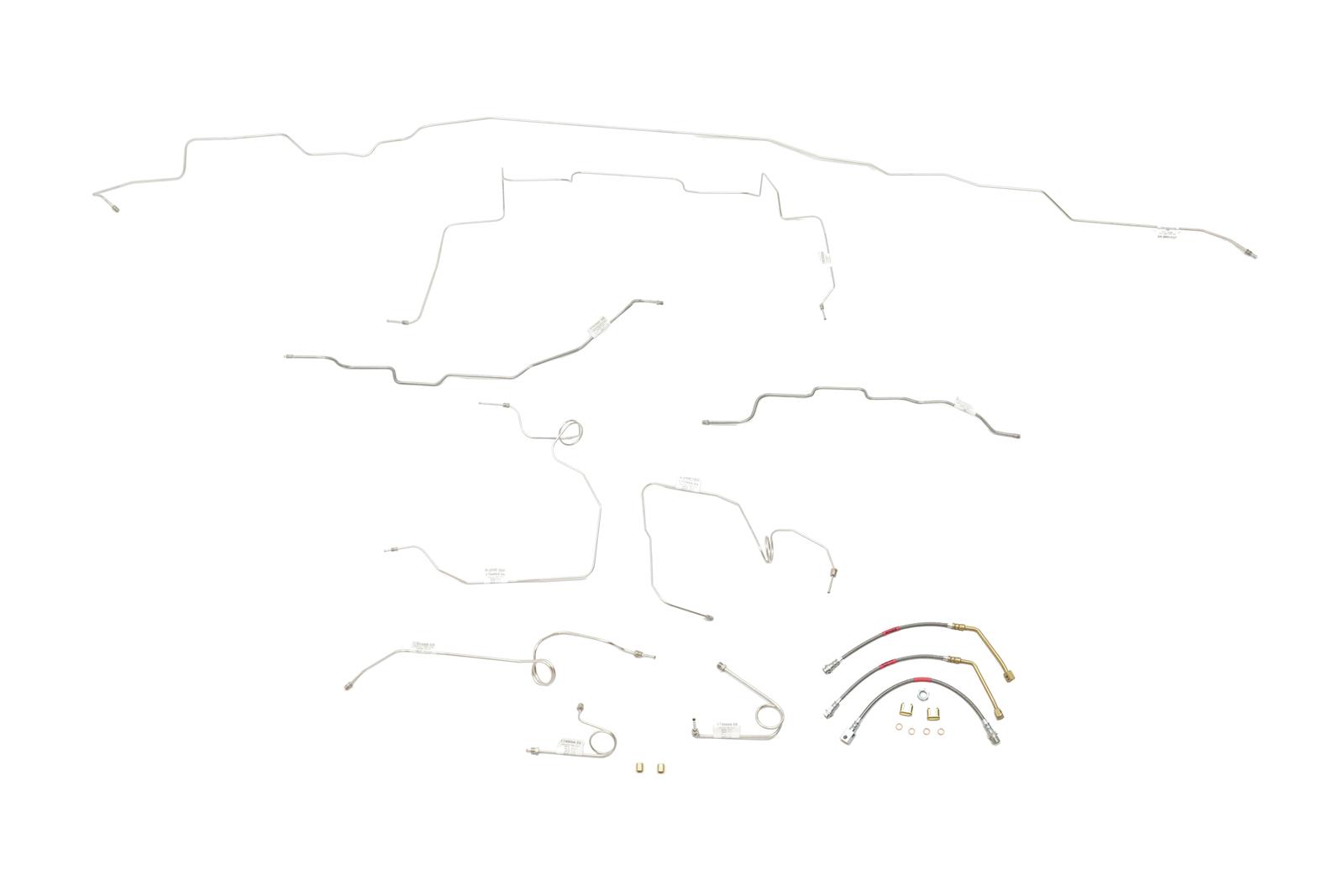 Classic Tube CT1105SBSS Classic Tube PreBent Brake Line Kits Summit