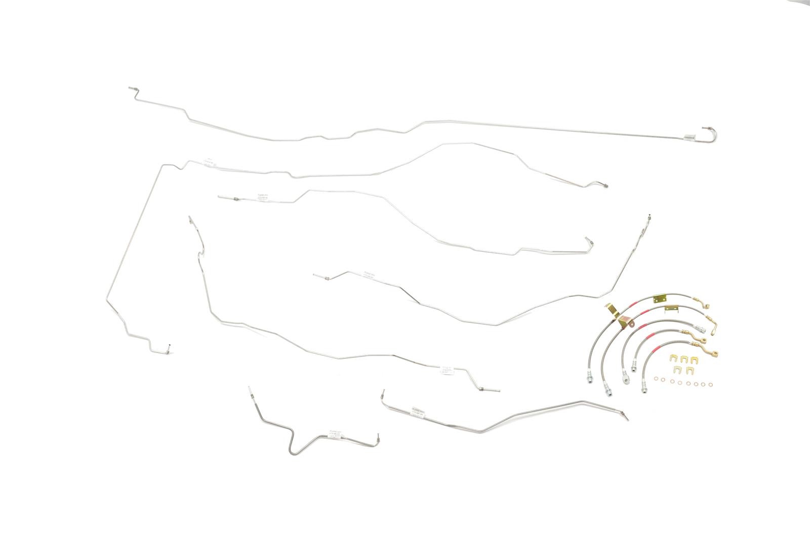 Classic Tube CT1201SBSS Classic Tube PreBent Brake Line Kits Summit