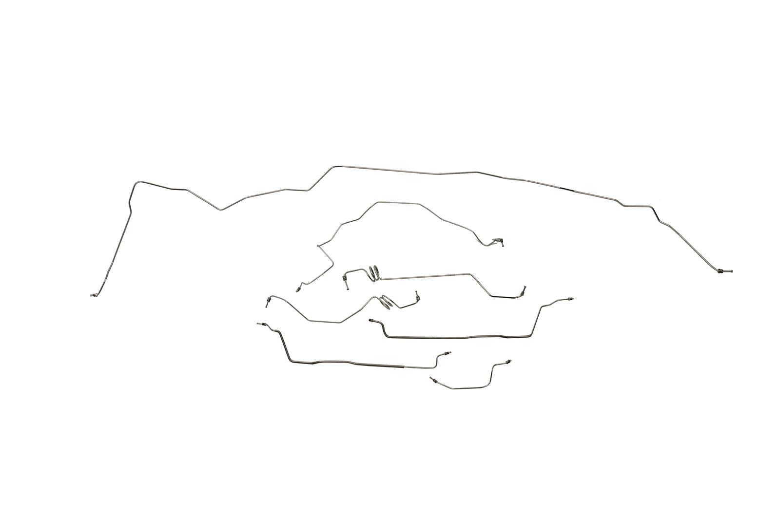 Classic Tube IB1053SS Classic Tube PreBent Brake Line Kits Summit