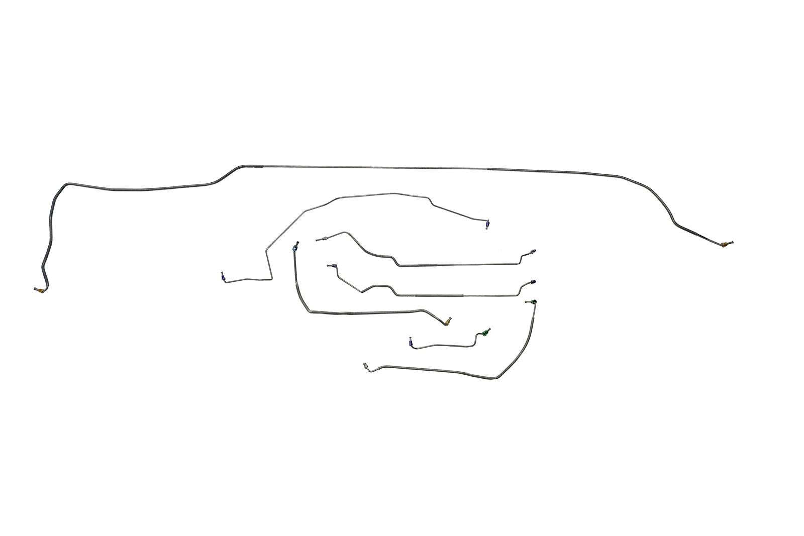 Classic Tube SG1026SS Classic Tube PreBent Brake Line Kits Summit