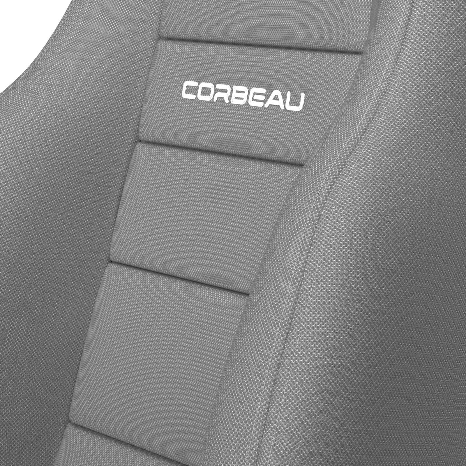 Corbeau GTS II Gray Cloth Seat 20309PR Sport Seats , Pair