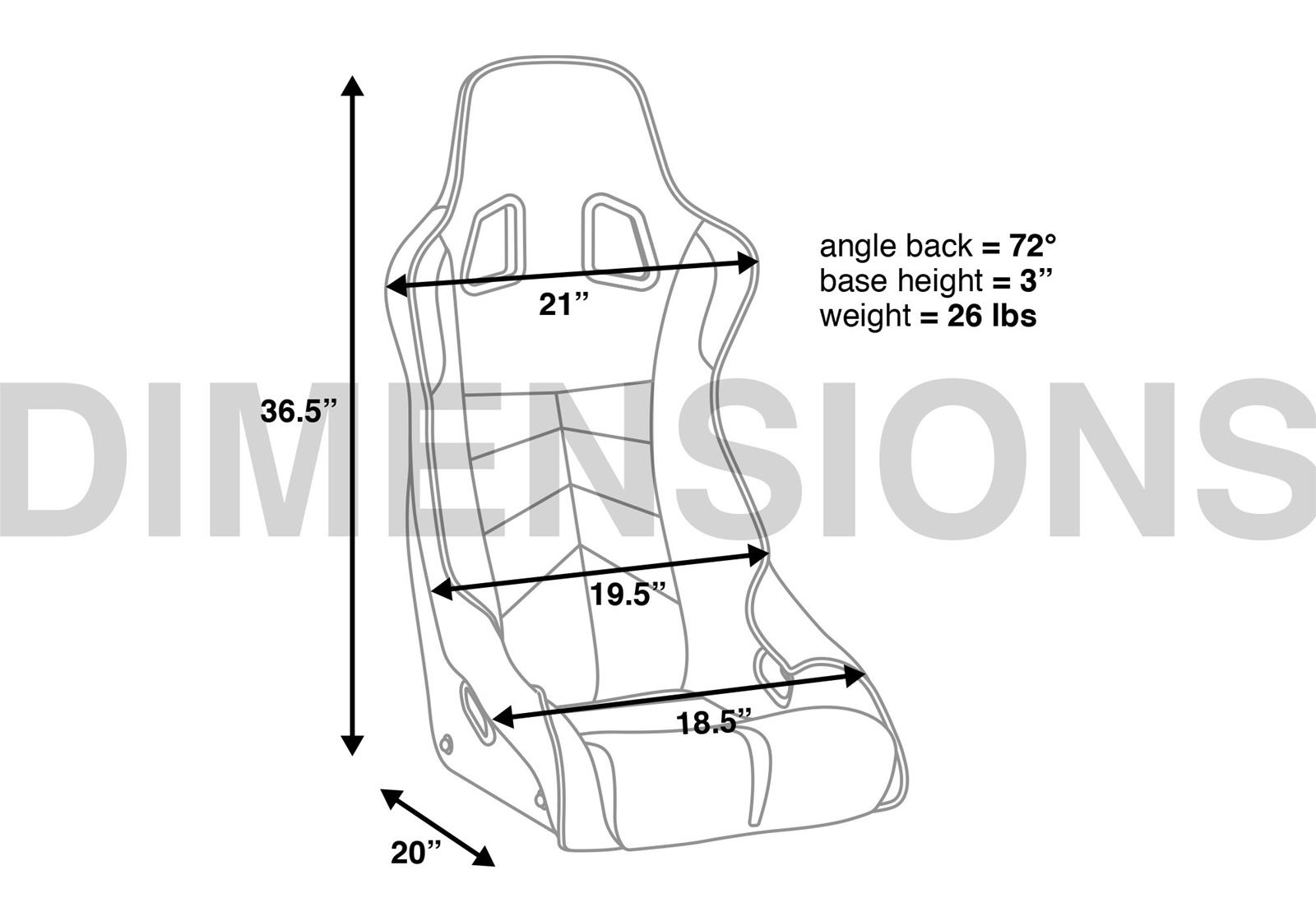 Corbeau Seats USA 34901WPS Corbeau DFX Seats | Summit Racing