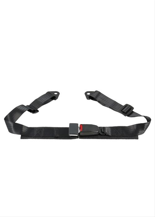 Corbeau Lap Belts 42001B Seat Belts, Belt Type, Black, Pair thumbnail 3