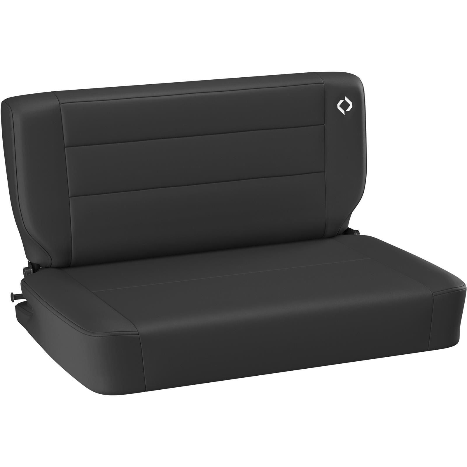 Corbeau Safari Black Neoprene Bench Seat 60001 Seat, Bench, Neoprene, Black, Jeep, Each thumbnail 3