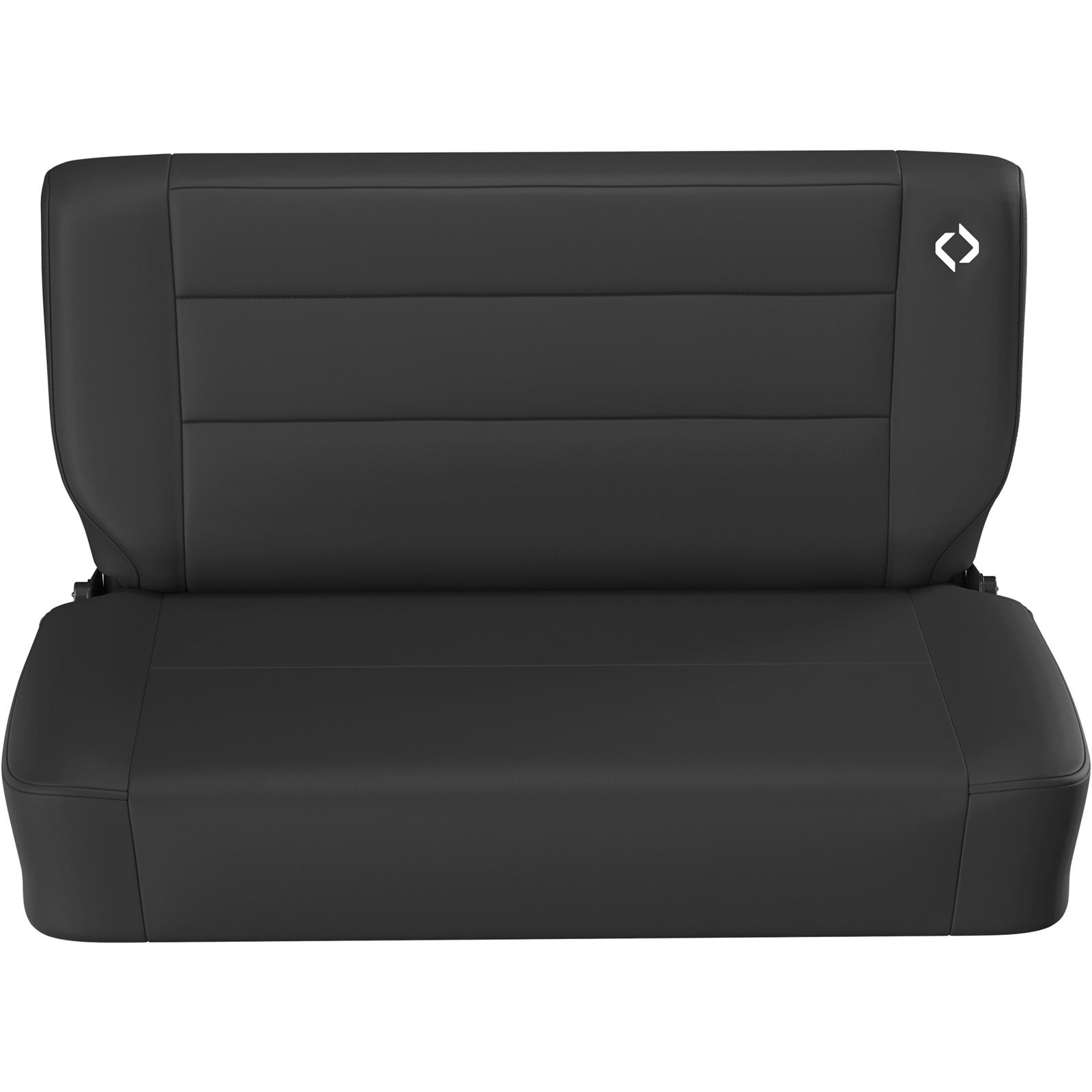 Corbeau Safari Black Neoprene Bench Seat 60001 Seat, Bench, Neoprene, Black, Jeep, Each thumbnail 4