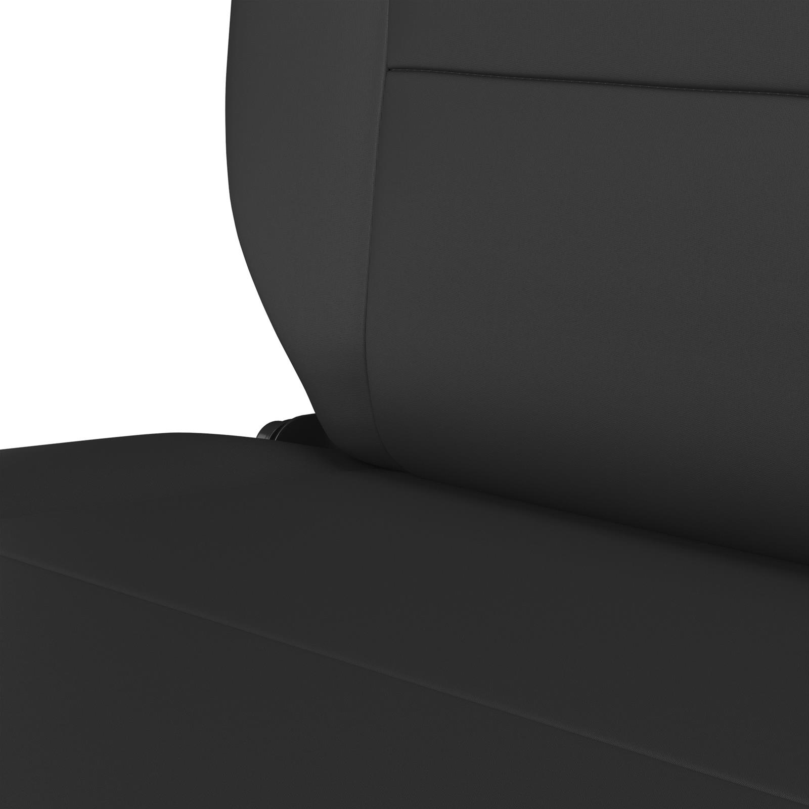 Corbeau Safari Black Neoprene Bench Seat 60001 Seat, Bench, Neoprene, Black, Jeep, Each
