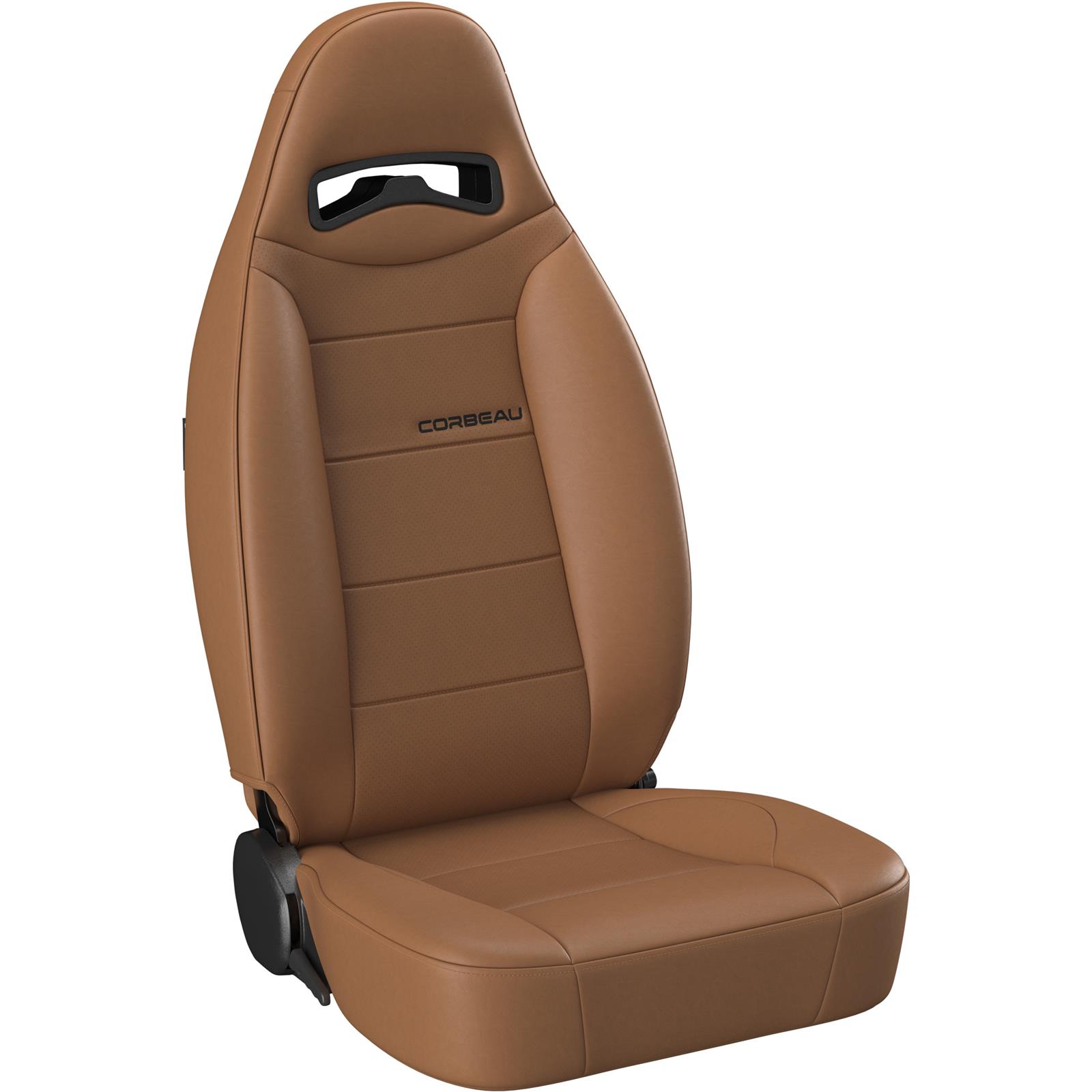Corbeau Moab Tan Vinyl Seat 70060PR Sport Seats , Pair thumbnail 4