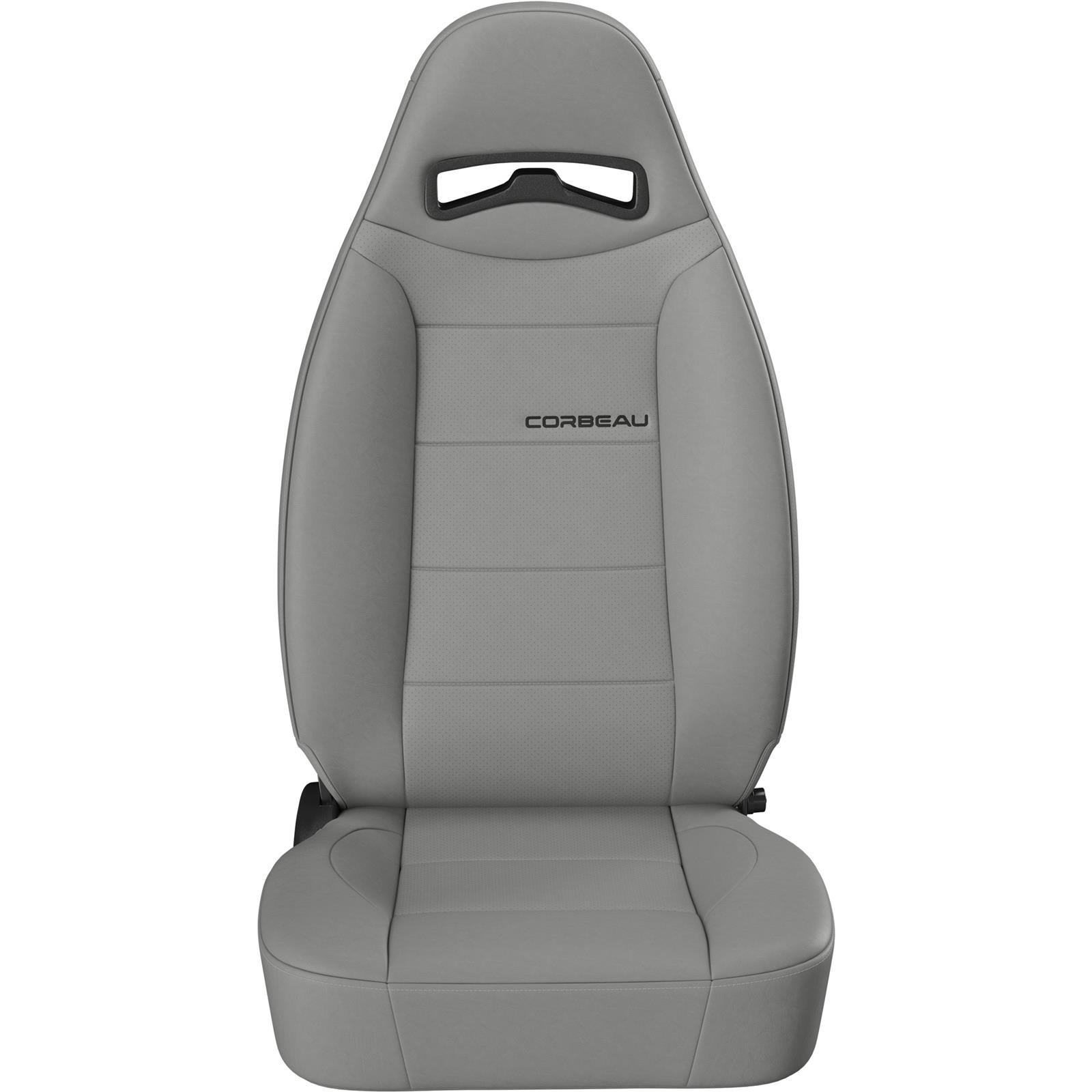 Corbeau Moab Gray Vinyl Seat 70090PR Sport Seats , Pair thumbnail 3