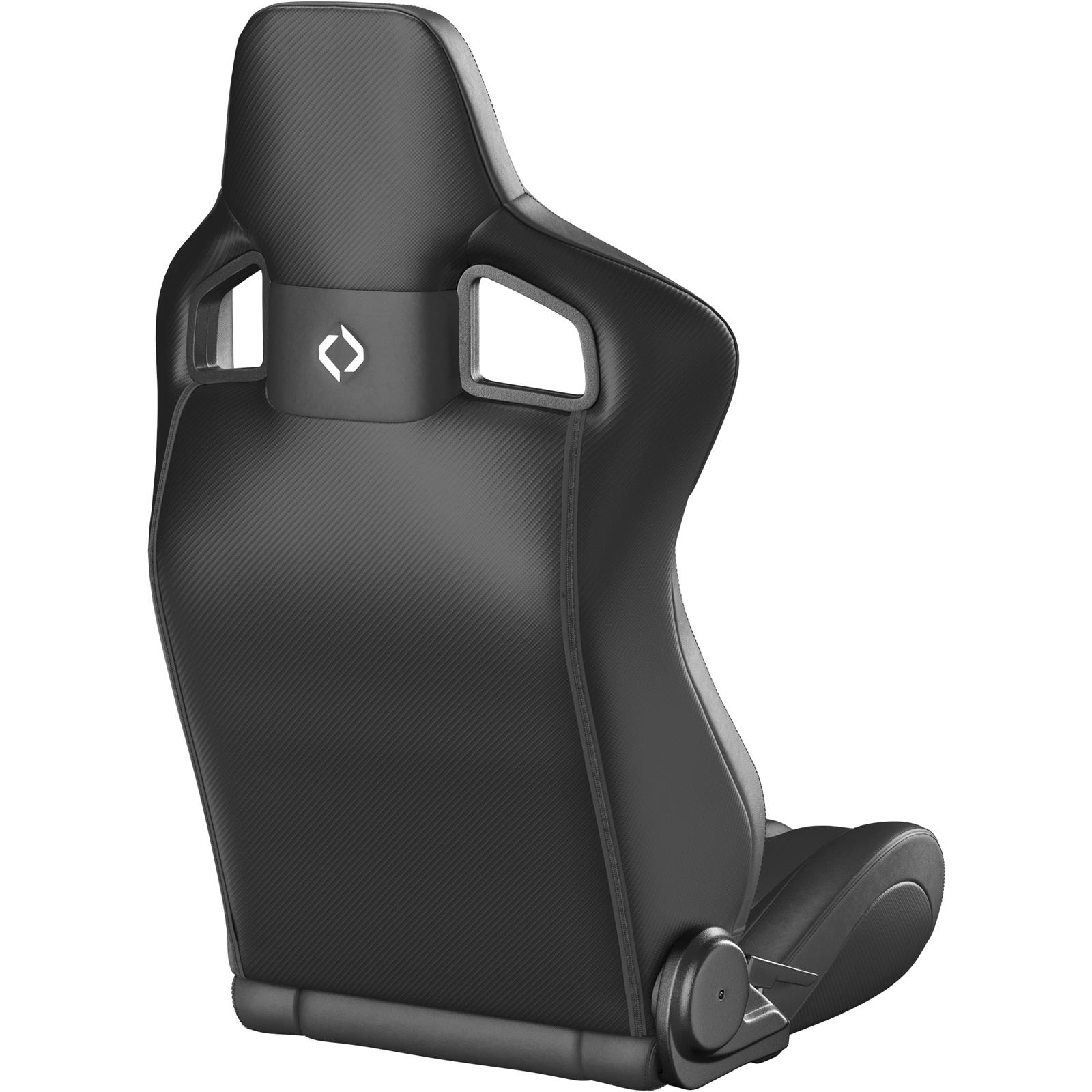 Corbeau Sportline RRS Black Vinyl Seat 74901PR Bucket and Bench Seats, Seats, Adjustable Bucket, Vinyl, Black, Stitching, Lever Recline, Pair thumbnail 2