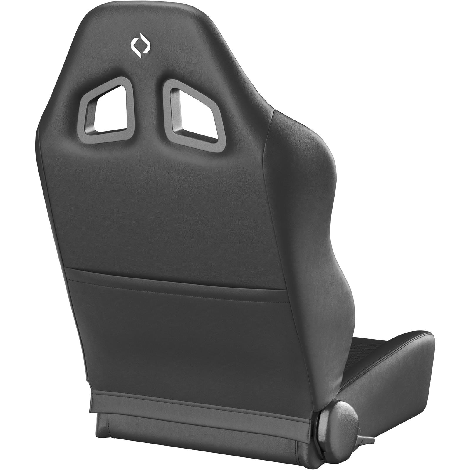 Corbeau Baja XRS Suspension Black Vinyl Seat 96602BPR Bucket and Bench Seats, Seats, Adjustable Bucket, Vinyl, Black, Stitching, Cloth Insert, Lever Recline, Pair thumbnail 3