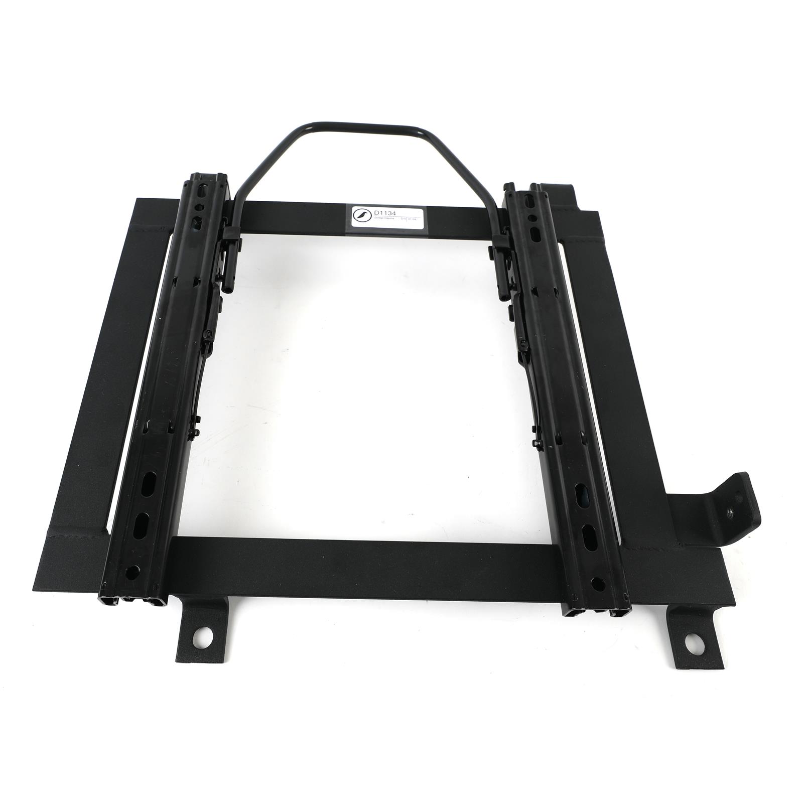 Corbeau Sliding Seat Brackets for 1997-2004 DAKOTA - D1134 Brackets, Sliding, Steel, Black, Left, Dodge, Each