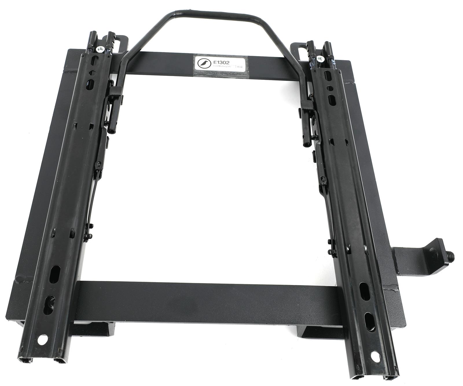 Corbeau Sliding Seat Brackets for 1999-2004 MUSTANG - E1302 Brackets, Sliding, Steel, Black, Double Locking Sliders, Left, Ford, Each