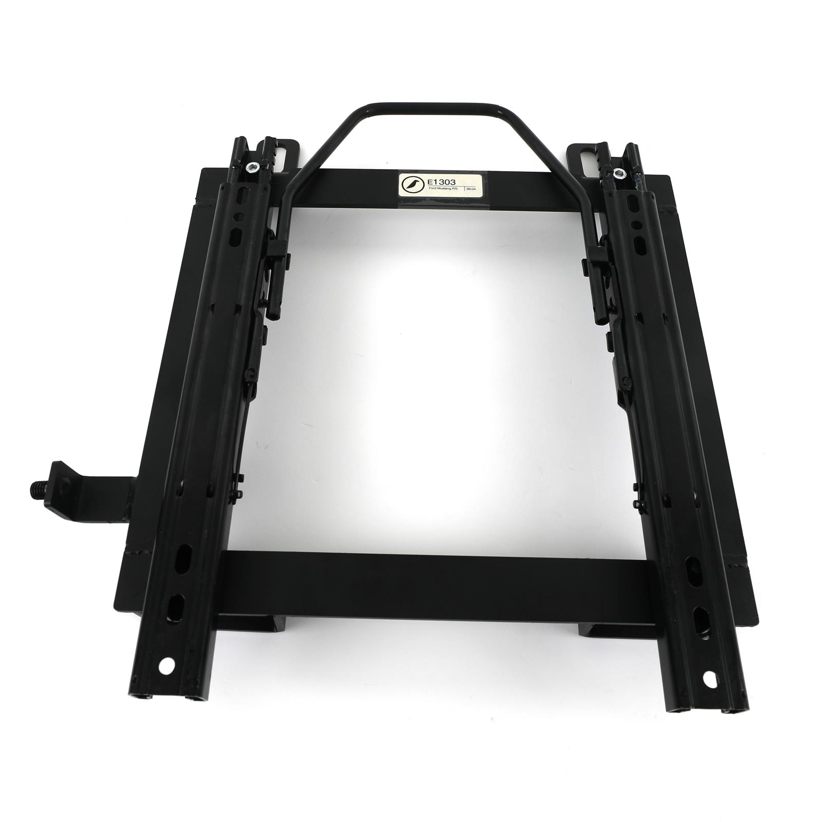 Corbeau Sliding Seat Brackets for 1999-2004 MUSTANG - E1303 Brackets, Sliding, Steel, Black, Double Locking Sliders, Right, Ford, Each