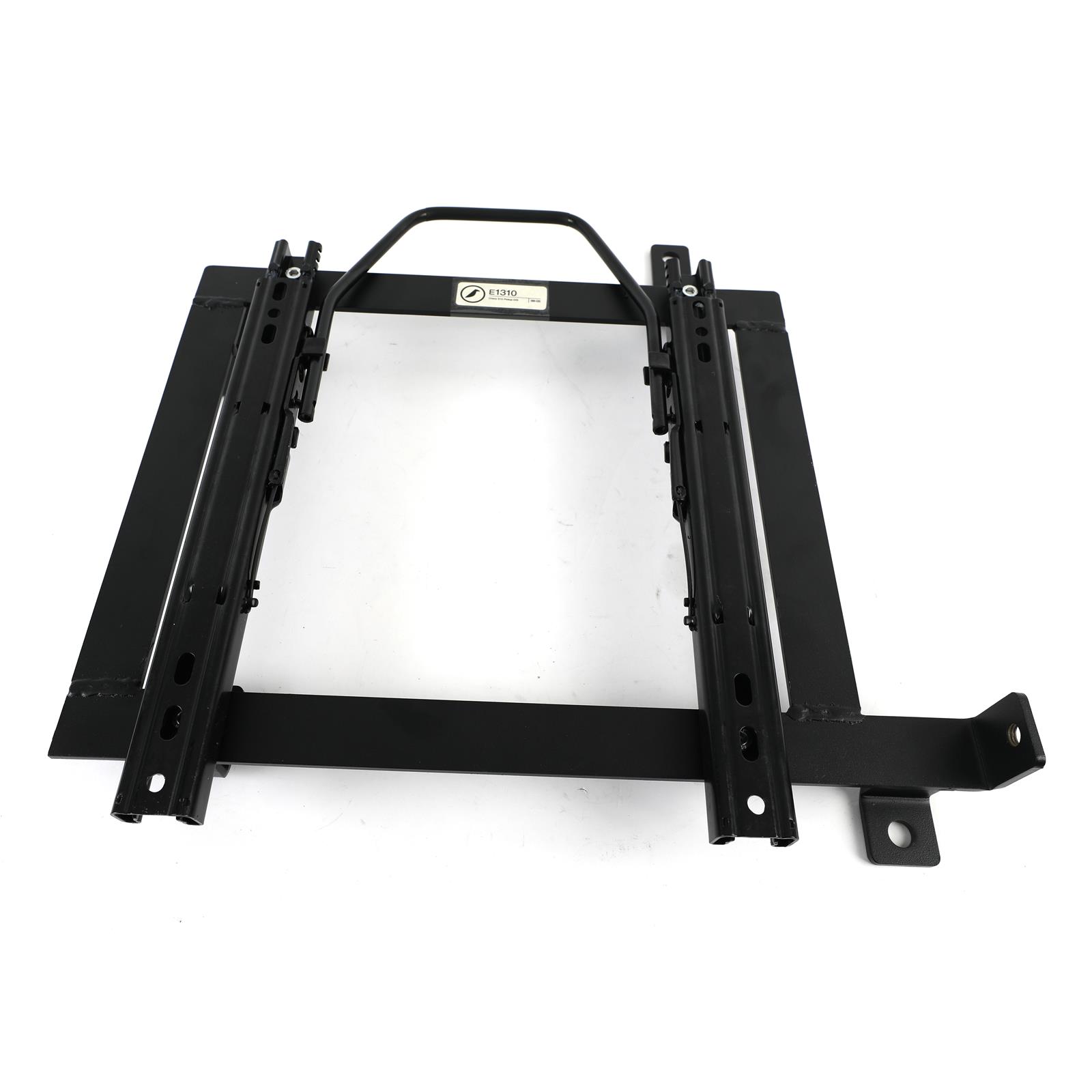 Corbeau Sliding Seat Brackets for 1998-2004 S10, SONOMA - E1310 Brackets, Sliding, Steel, Black, Single Locking Sliders, Left, Chevy, GMC, Each