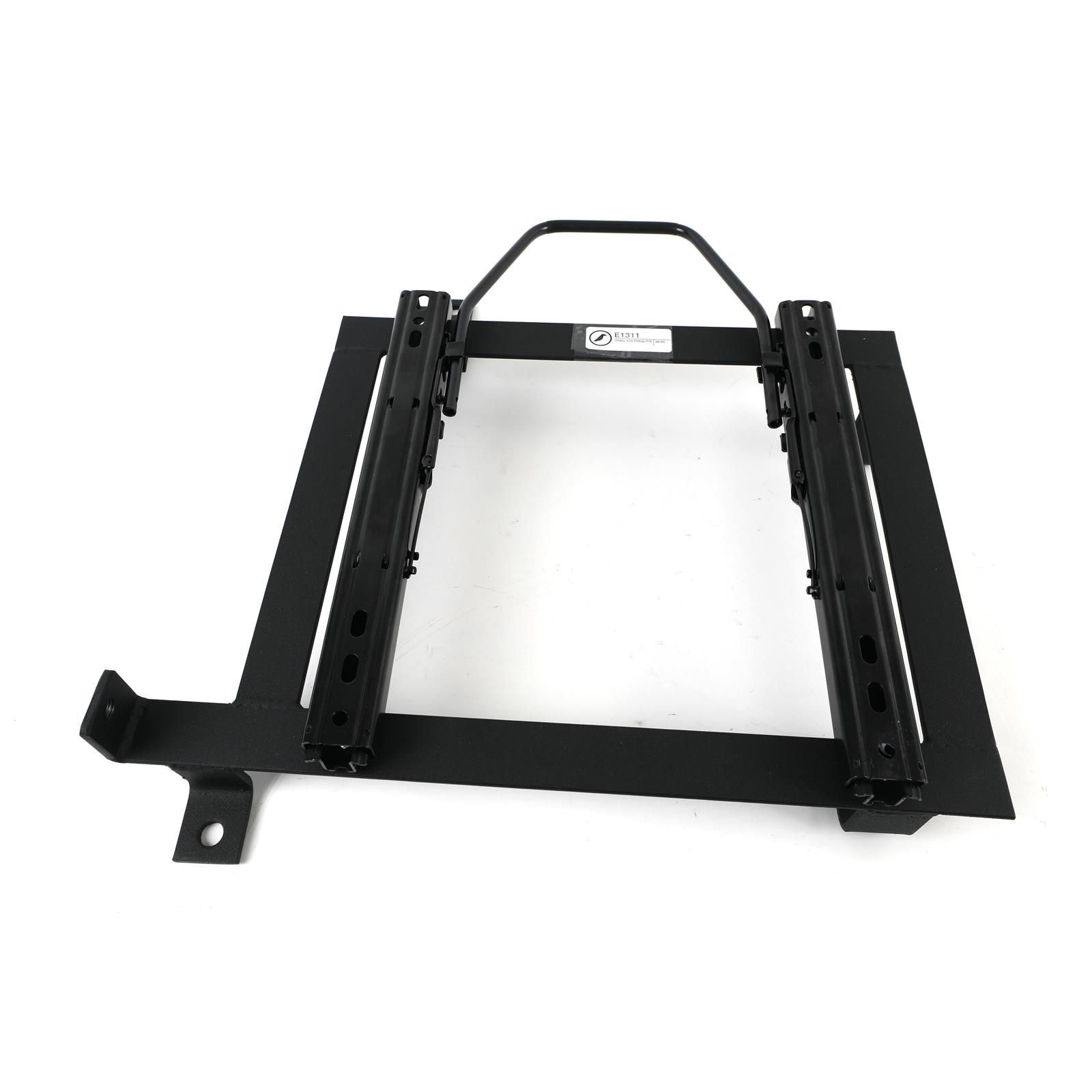 Corbeau Sliding Seat Brackets for 1998-2004 S10, SONOMA - E1311 Brackets, Sliding, Steel, Black, Single Locking Sliders, Right, Chevy, GMC, Each