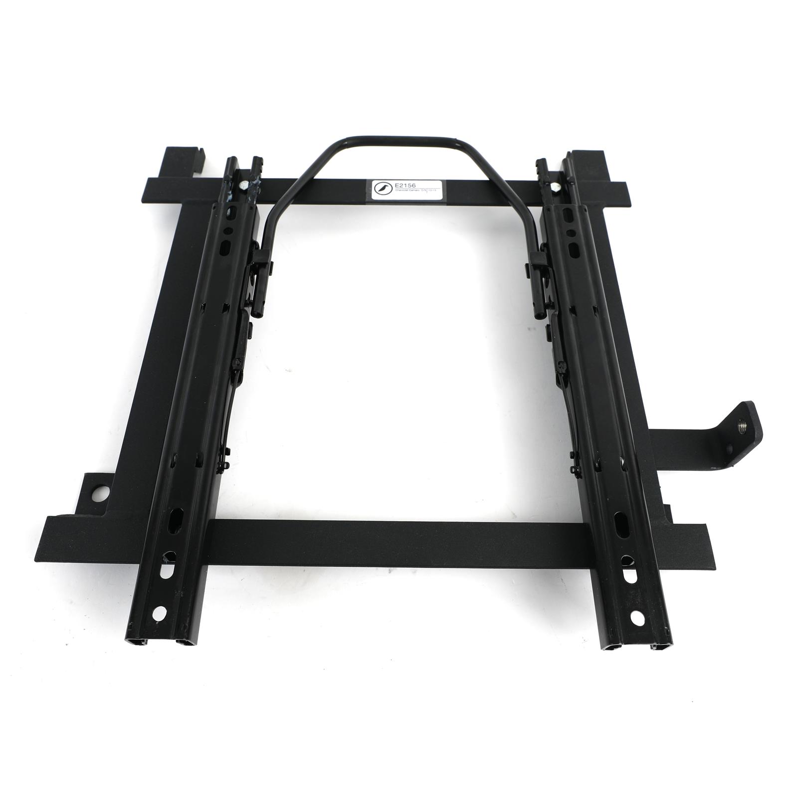 Corbeau Sliding Seat Brackets for 2010-2015 CAMARO - E2156 Brackets, Sliding, Steel, Black, Left, Chevy, Each