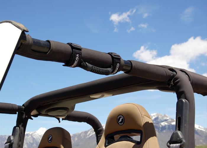 Corbeau Seats USA Grab Bars and Handles GH3001 Roll Bar Accessories, 3" Handle thumbnail 3