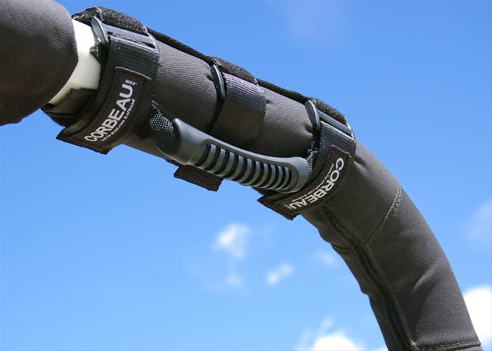 Corbeau Seats USA Grab Bars and Handles GH3001 Roll Bar Accessories, 3" Handle thumbnail 4