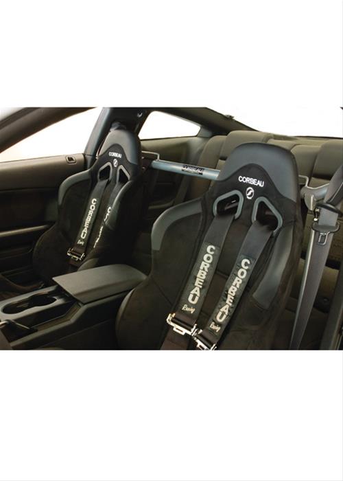 Corbeau Seats USA Harness Bars HB0508M Seat Belt Bars, 05-14 Mustang Bar thumbnail 4
