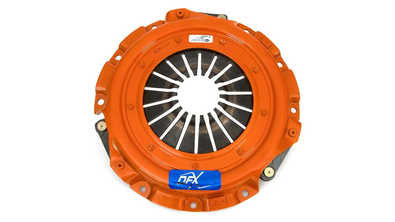 Centerforce DFX Clutch Kits 315010249 Kit, DFX, Performance, Single Disc, 14-Spline, 1 in. Diameter, 9.125 in. Disc Diameter, Cerametallic Disc, 6-Paddle, Billet Flywheel, Kit thumbnail 7