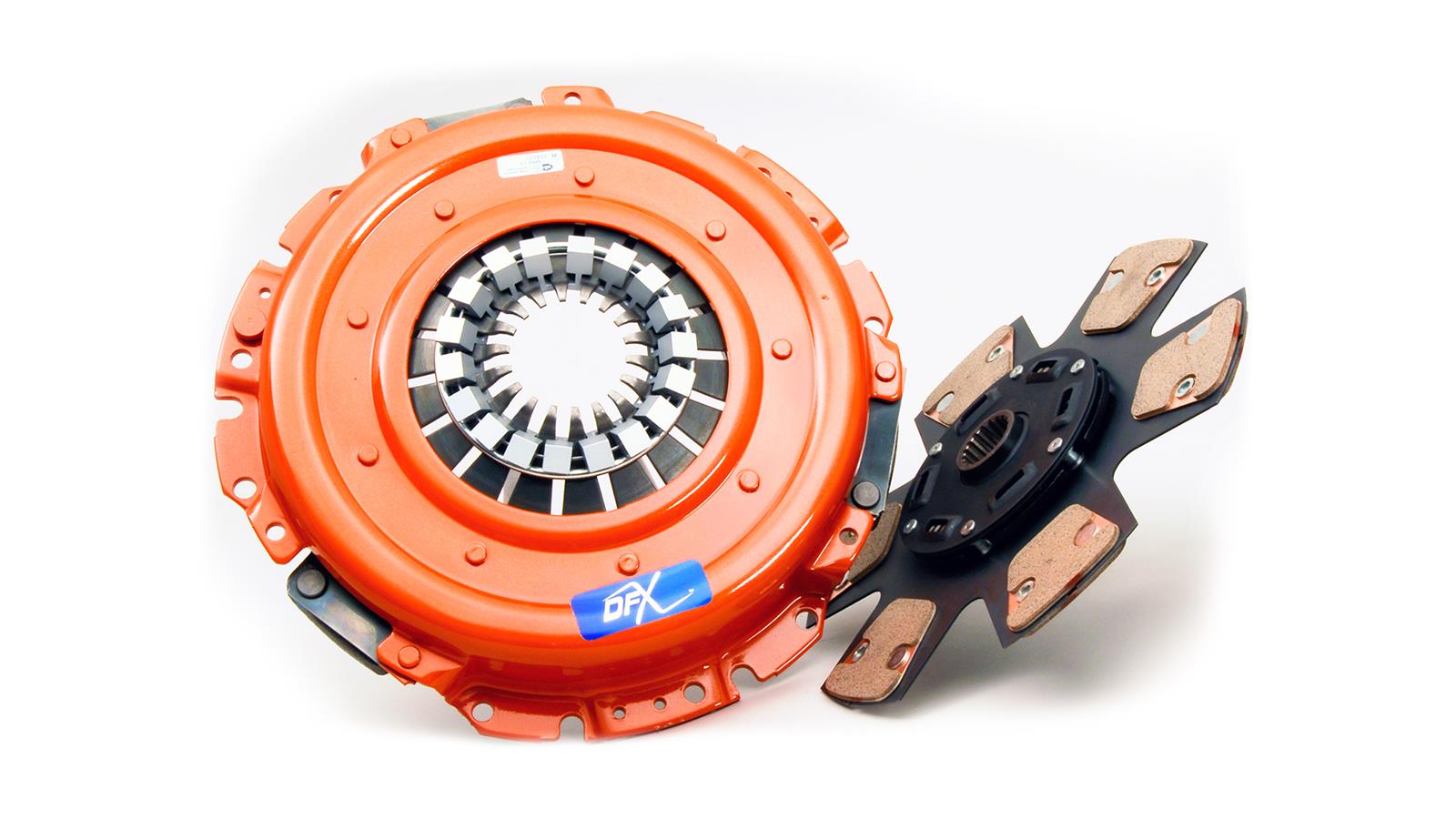 Centerforce DFX Clutch Kits 315071800 Kit, DFX, Performance, Single Disc, 18-Spline, 1.188 in. Diameter, 11 in. Disc Diameter, Cerametallic, 6-Paddle, Sprung Hub, Kit thumbnail 2