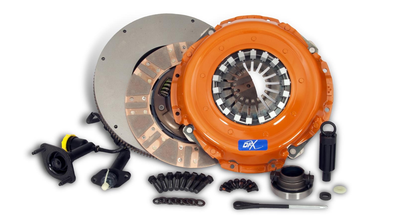 Centerforce DFX Clutch Kits 315143253 Kit, DFX, Performance, Single Disc, 10-Spline, 1.375 in. Diameter, 13 in. Disc Diameter, Cerametallic, 8-Paddle, Sprung Hub, Kit thumbnail 2