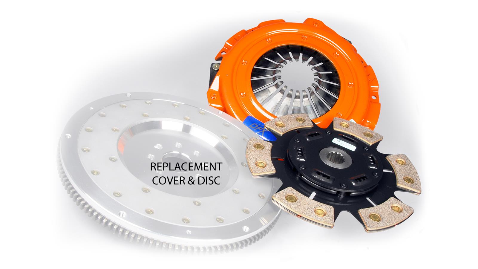 Centerforce DFX Clutch Kits 315201249 Kit, DFX, Performance, Single Disc, 14-Spline, 1 in. Diameter, 9.125 in. Disc Diameter, Cerametallic Disc, 6-Paddle, Sprung Hub, Kit thumbnail 2