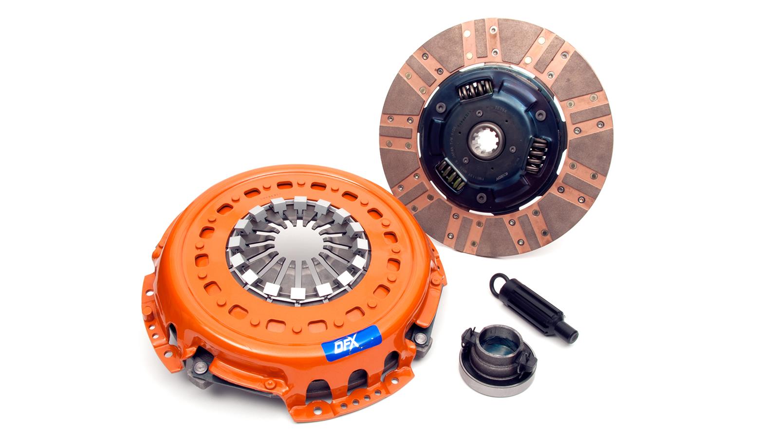 Centerforce DFX Clutch Kits 315320539 Kit, DFX, Performance, Single Disc, 10-Spline, 1.375 in. Diameter, 13 in. Disc Diameter, Cerametallic, Full/Segmented, Sprung Hub, Kit thumbnail 2