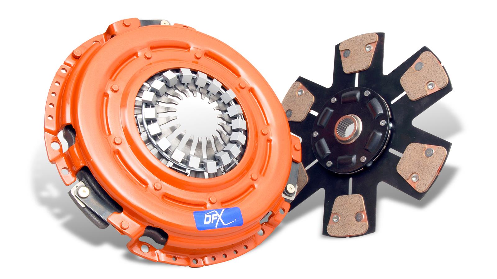 Centerforce DFX Clutch Kits 315395010 Kit, DFX, Performance, Single Disc, 26-Spline, 1.125 in. Diameter, 12 in. Disc Diameter, Cerametallic, 6-Paddle, Sprung Hub, Kit thumbnail 2