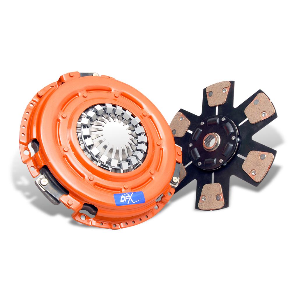 Centerforce DFX Clutch Kits 315395010 Kit, DFX, Performance, Single Disc, 26-Spline, 1.125 in. Diameter, 12 in. Disc Diameter, Cerametallic, 6-Paddle, Sprung Hub, Kit