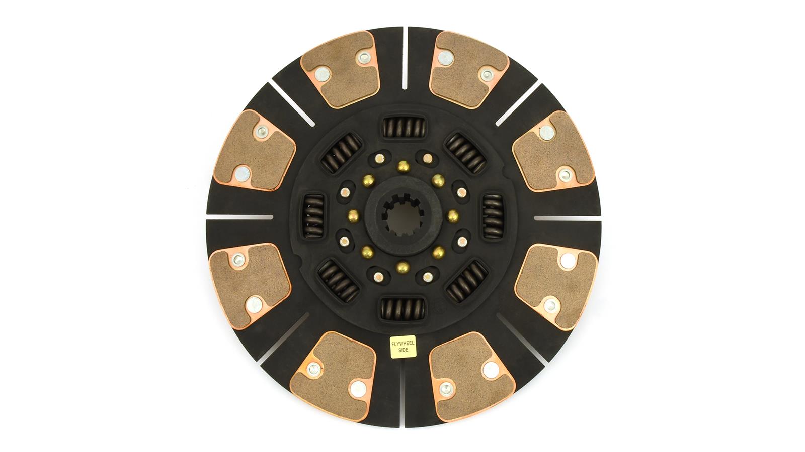 Centerforce DFX Clutch Kits 315489989 Kit, DFX, Performance, Single Disc, 10-Spline, 1.250 in. Diameter, 12.250 in. Disc Diameter, Cerametallic, 8-Paddle, Sprung Hub, Kit thumbnail 6