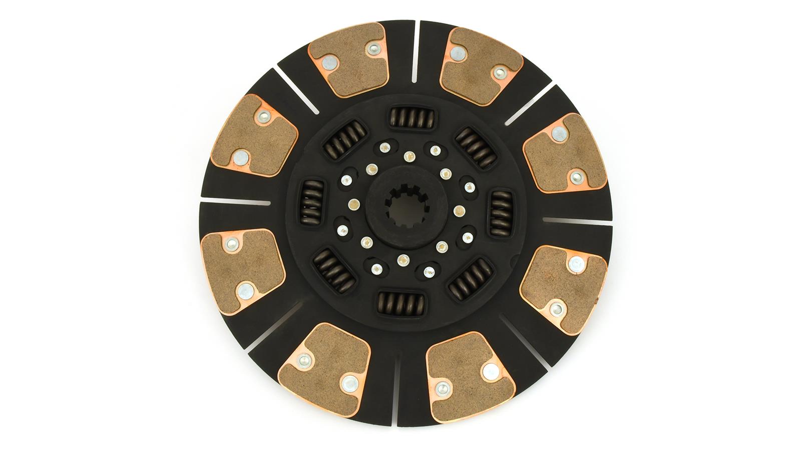 Centerforce DFX Clutch Kits 315489989 Kit, DFX, Performance, Single Disc, 10-Spline, 1.250 in. Diameter, 12.250 in. Disc Diameter, Cerametallic, 8-Paddle, Sprung Hub, Kit thumbnail 7
