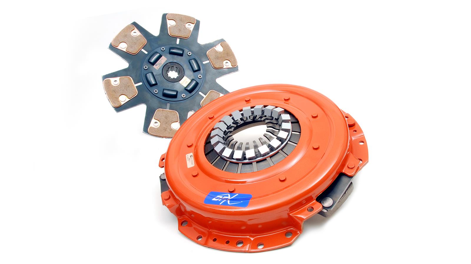 Centerforce DFX Clutch Kits 315611679 Kit, DFX, Performance, Single Disc, 10-Spline, 1.063 in. Diameter, 11 in. Disc Diameter, Cerametallic, 6-Paddle, Sprung Hub, Kit thumbnail 2
