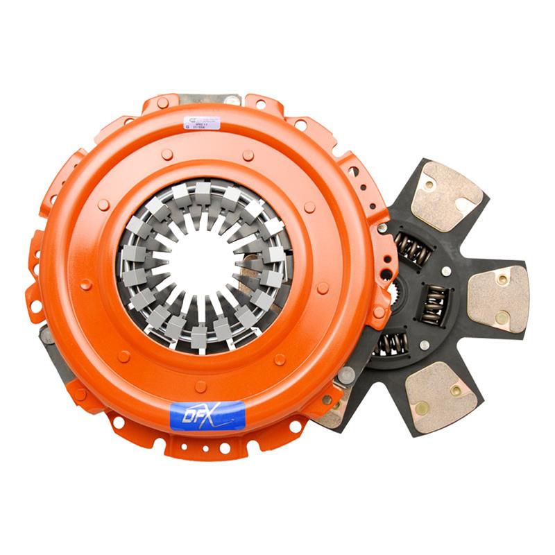 Centerforce DFX Clutch Kits 315900800 Kit, DFX, Performance, Single Disc, 24-Spline, 1.031 in. Diameter, 8.625 in. Disc Diameter, Cerametallic, 4-Paddle, Sprung Hub, Kit