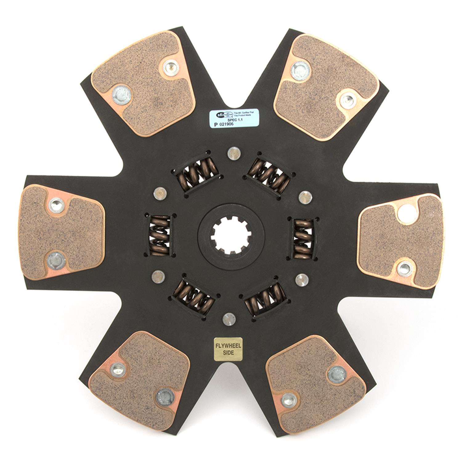 Centerforce DFX Clutch Discs 323281226 Disc, DFX, Sprung Hub, Cerametallic, 11.0 in. diameter, Ford, Truck, Van, Each thumbnail 3