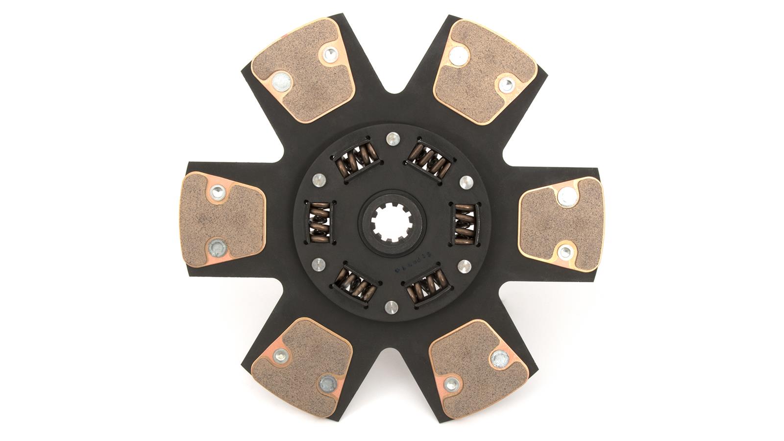Centerforce DFX Clutch Discs 323281226 Disc, DFX, Sprung Hub, Cerametallic, 11.0 in. diameter, Ford, Truck, Van, Each thumbnail 6