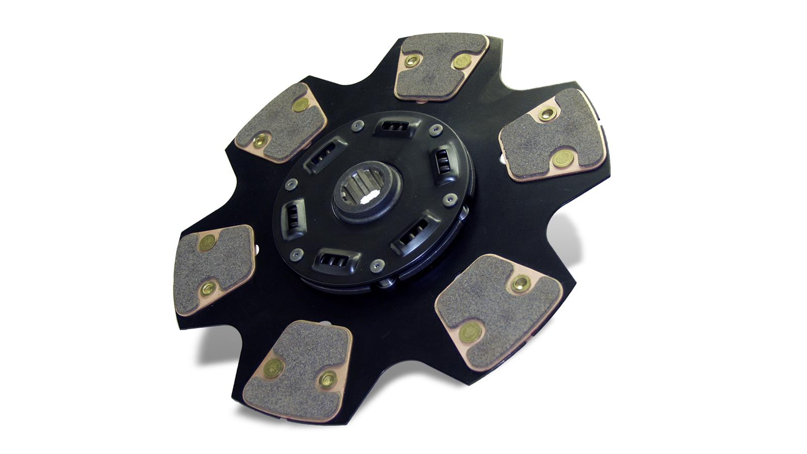 Centerforce DFX Clutch Discs 323381021 Disc, DFX, Sprung Hub, Cerametallic, 10.4 in. diameter, Ford, Car, Each thumbnail 2