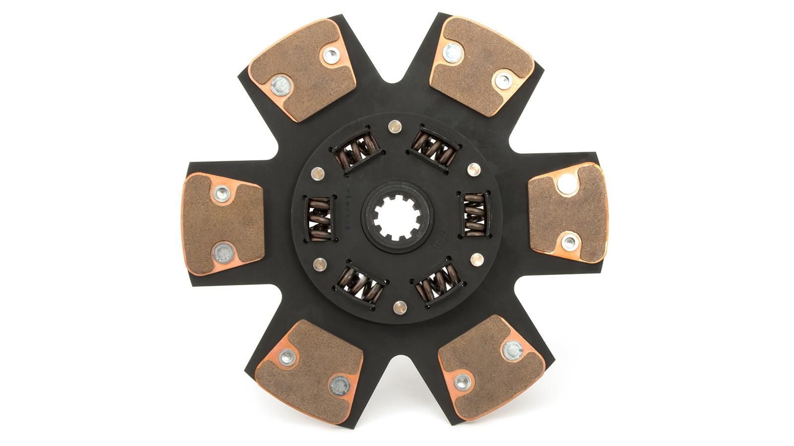Centerforce DFX Clutch Discs 323383271 Disc, DFX, Sprung Hub, Cerametallic, 10.4 in. diameter, AMC, Buick, Chevrolet, GMC, Oldsmobile, Pontiac, Car, Each thumbnail 6