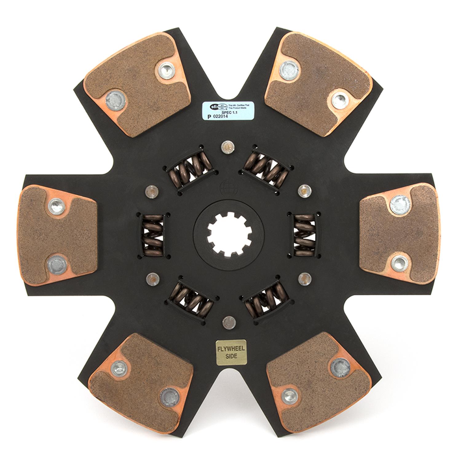 Centerforce DFX Clutch Discs 323383271 Disc, DFX, Sprung Hub, Cerametallic, 10.4 in. diameter, AMC, Buick, Chevrolet, GMC, Oldsmobile, Pontiac, Car, Each thumbnail 3