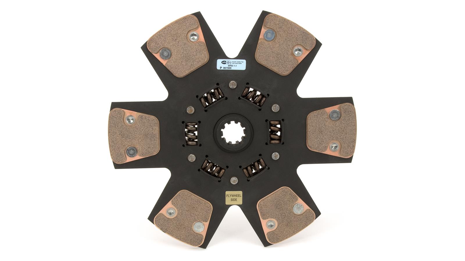 Centerforce DFX Clutch Discs 323383735 Disc, Sprung Hub, DFX, Cerametallic, 11 in., Buick, Chevrolet, GMC, Oldsmobile, Pontiac, Car, Truck, Each thumbnail 4