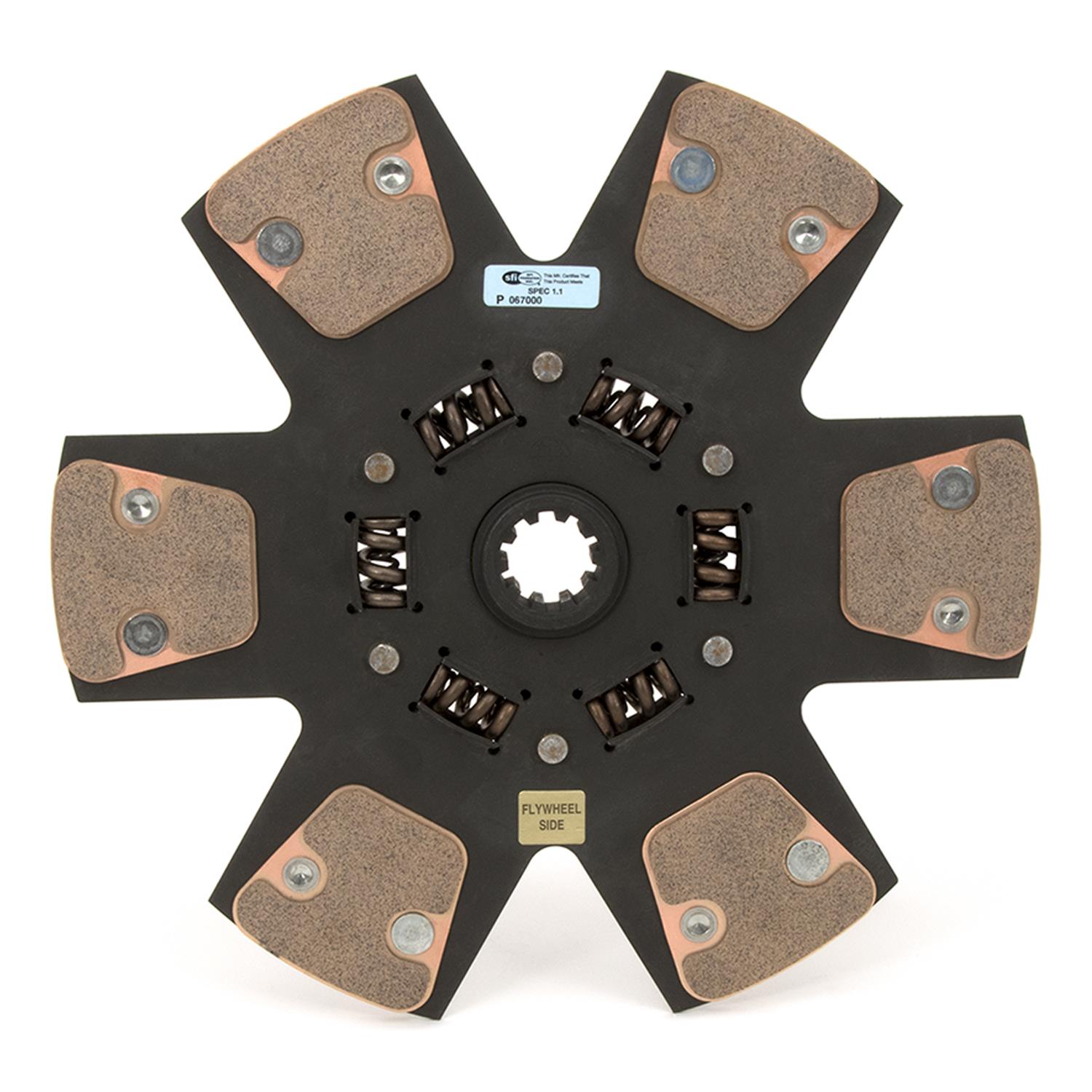 Centerforce DFX Clutch Discs 323383735 Disc, Sprung Hub, DFX, Cerametallic, 11 in., Buick, Chevrolet, GMC, Oldsmobile, Pontiac, Car, Truck, Each thumbnail 3