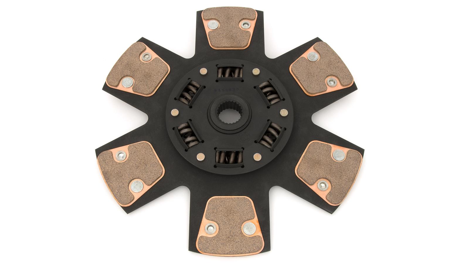 Centerforce DFX Clutch Discs 323384070 Disc, DFX, Sprung Hub, Cerametallic, 11 in. diameter, Dodge, Plymouth, Car, Each thumbnail 4