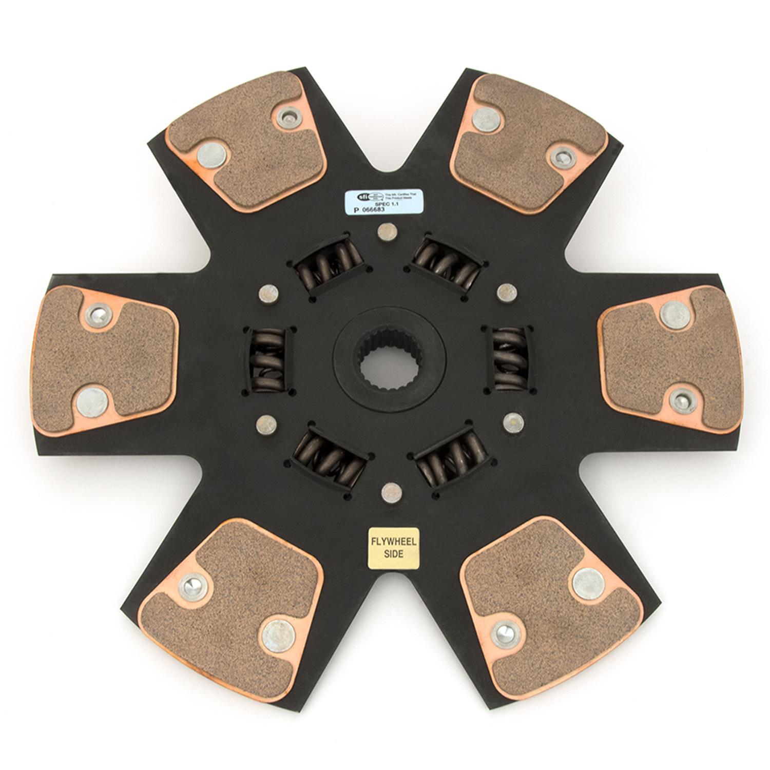 Centerforce DFX Clutch Discs 323384070 Disc, DFX, Sprung Hub, Cerametallic, 11 in. diameter, Dodge, Plymouth, Car, Each thumbnail 3
