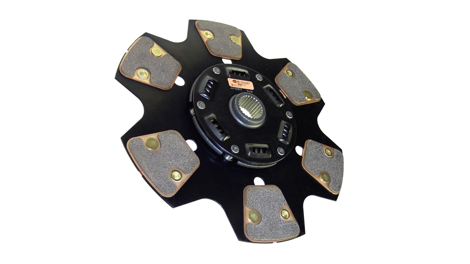 Centerforce DFX Clutch Discs 323384611 Disc, DFX, Sprung Hub, Cerametallic, 10.4 in. diameter, Ford, Car, Each thumbnail 2