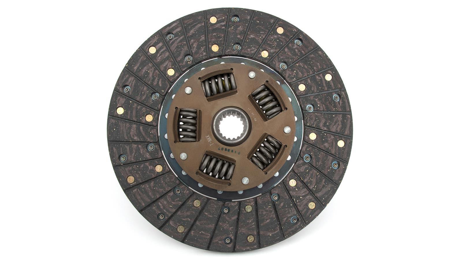 Centerforce Performance Clutch Discs 384071 Disc, Organic, 1 3/16 in. Diameter Shaft, 18-Spline, 11 in. Diameter Disc, Dodge, Plymouth, 426, 440 thumbnail 6