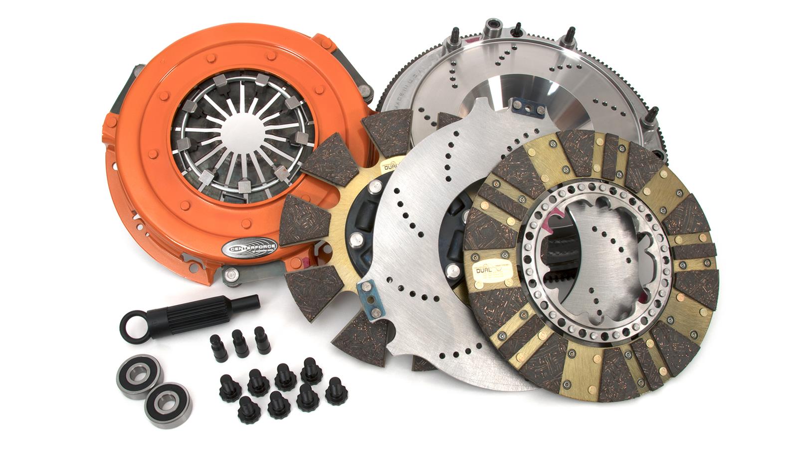 Centerforce DYAD DS Clutch Kits 413614847 Kit, DS, Twin-Disc, 1.125 in.-26 Spline, 10.4 in. Disc, Steel Flywheel, Cadillac, Chevy, LSA, Kit thumbnail 3